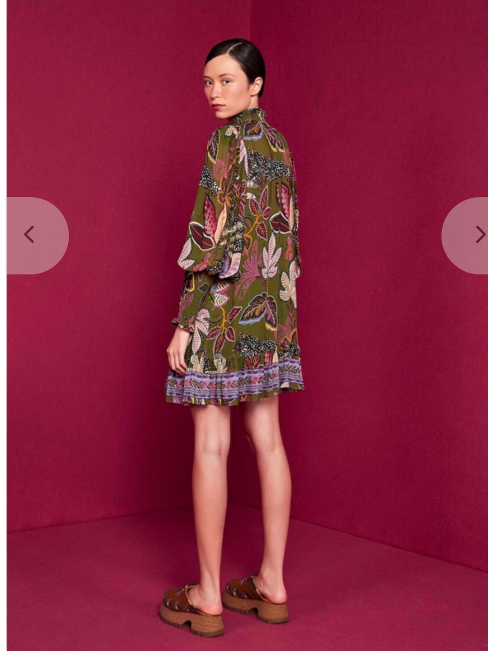 Farm Rio Jungle Mini Dress X Large - Picture 4 of 9